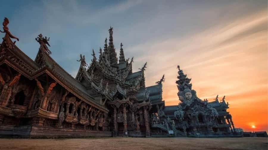 Laem Chabang Port: Sanctuary of Truth & Elephant Sanctuary - Exploring the Itinerary in Detail