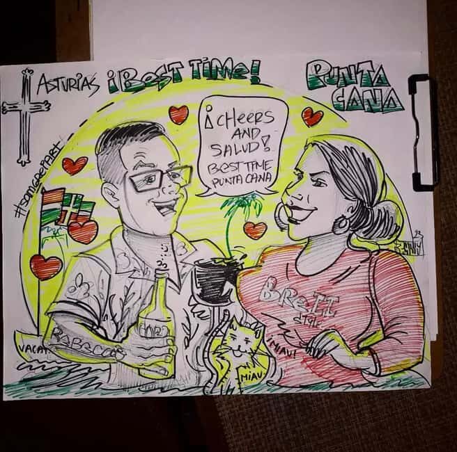 Live Caricature Experience in Punta Cana - An Overview of the Live Caricature Experience in Punta Cana