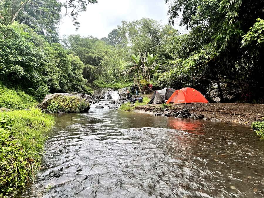 Lombok: Riverside Camping & Hidden Waterfall Exploration - The Evening by the Campfire