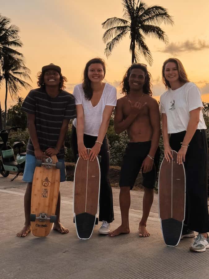 Lombok: Surf Skateboarding Lesson with Sunset View - Authentic Insights from Past Participants
