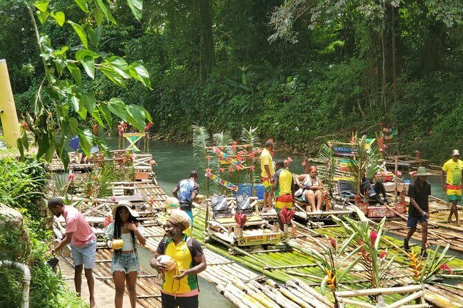 Lovers Rock Great River Bamboo Rafting with Shopping - Post-River Shopping in Montego Bay