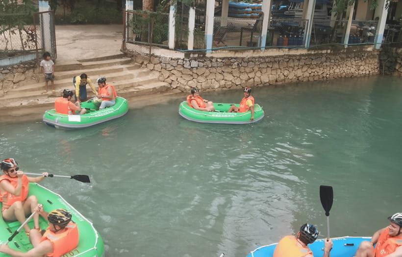 Luang Prabang: Kuang Si Waterfall Jungle Rafting - The Itinerary in Detail