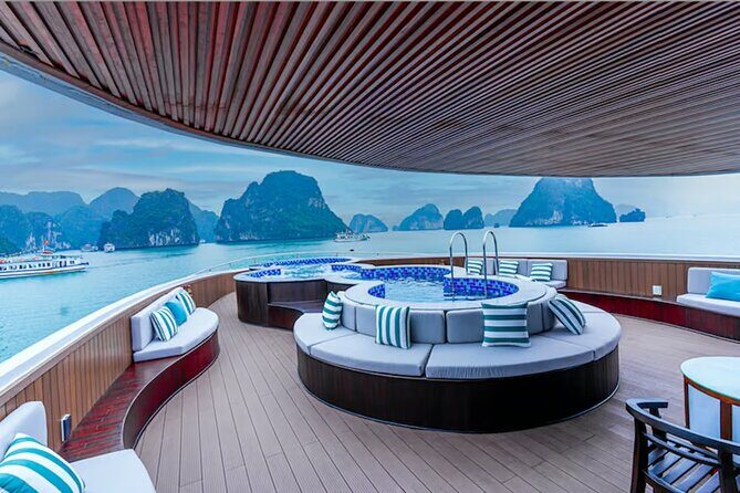 Luxury Day Cruise in Ha Long Bay with Lunch &Jacuzzi pool - The Experience: An In-Depth Look