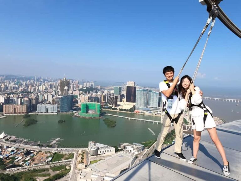 Macau: Skypark Tower Bungy, Skywalk, Skyjump & Tower Climb - Practical Details and Tips