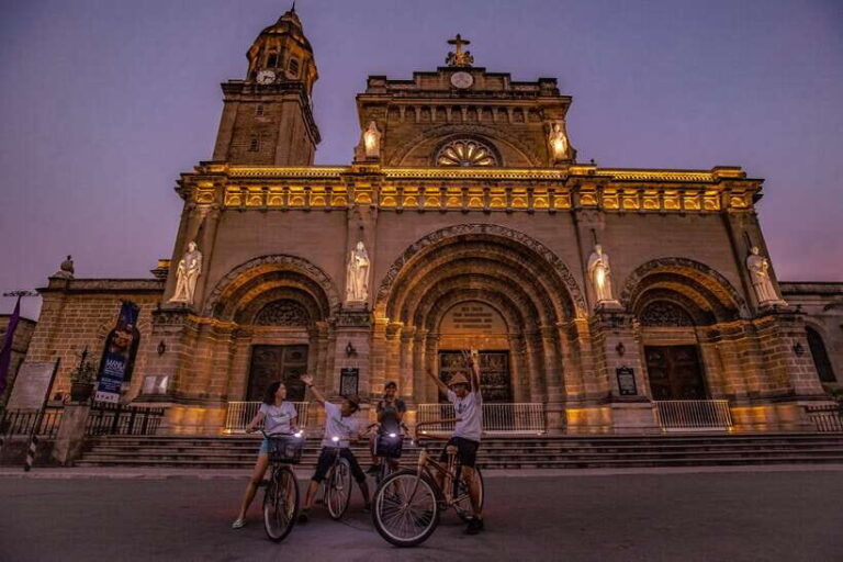 Manila: Intramuros Night Bamboo Bike Tour - What to Expect: A Detailed Look at the Tour