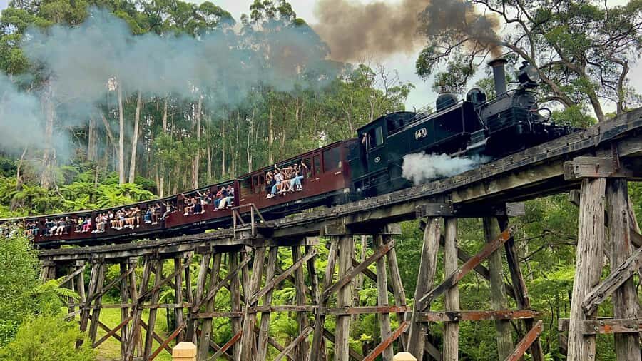 Melbourne: Half-Day Puffing Billy Steam Train Experience - Belgrave Station and the Heritage Charm