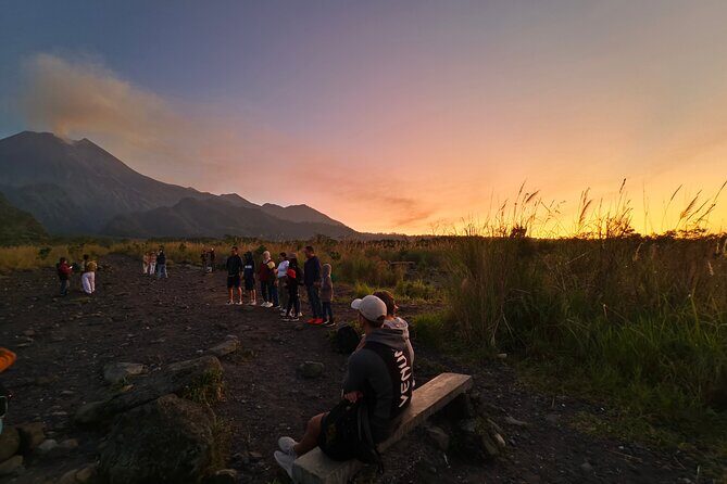 Merapi Lava View from Turgo Hill or gubug arum sari in Yogyakarta - The Viewpoints: Turgo Hill and Gubug Arum Sari
