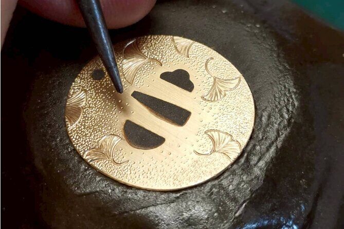Mini Tsuba Engraving a Japanese Sword Activity - Practical Details and Value