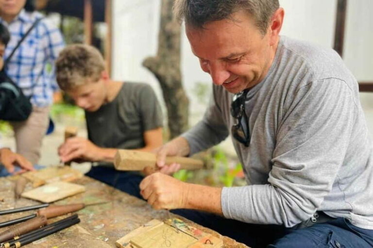 Moc Thon Woodtales - Wood Carving in a Hanoi Hidden Villa - The Itinerary: What to Expect from Start to Finish