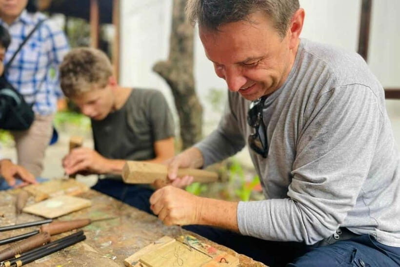 Moc Thon Woodtales - Wood Carving in a Hanoi Hidden Villa - The Itinerary: What to Expect from Start to Finish