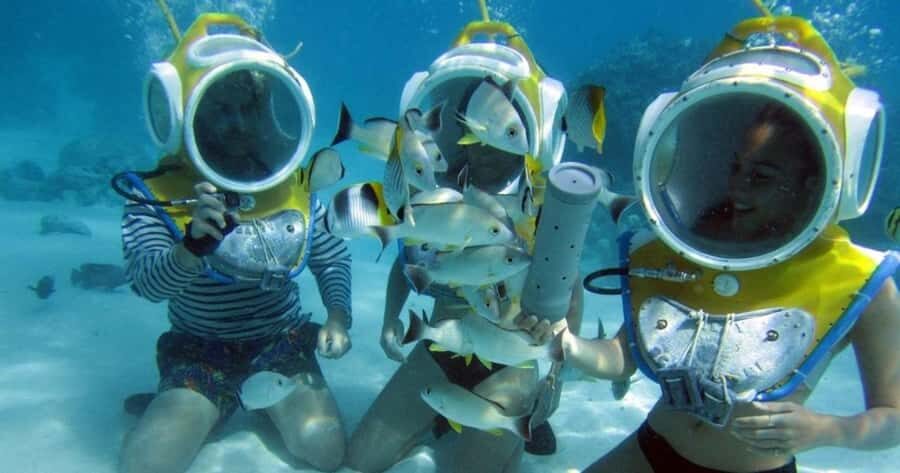 Moorea: Aquablue Helmet Underwater Walking Experience - What is the Aquablue Helmet Underwater Walking Experience?