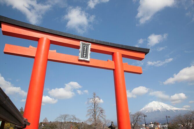 Mt. Fuji Day Trip by Shinkansen & Private Car with Local Culture - Transport and Logistics