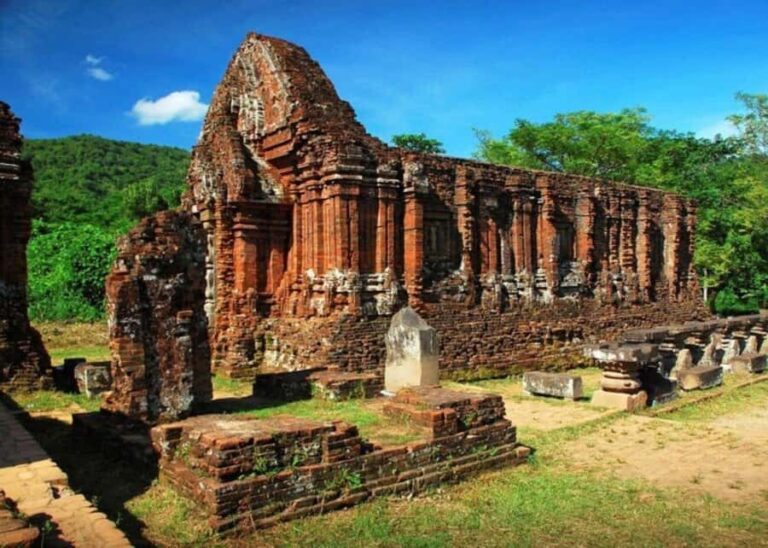 My Son Sanctuary Morning Tour w Thu Bon River Cruise & Lunch - The Authentic Experience