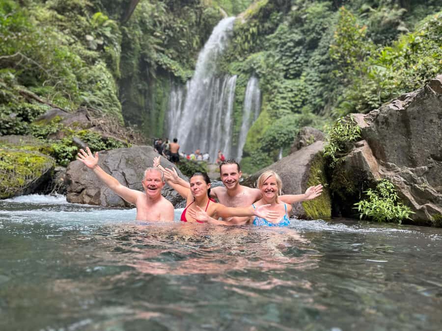 North Lombok: Explore Sendang Gile, Tiu Kelep & Selong Hill - Exploring Sendang Gile & Tiu Kelep Waterfalls