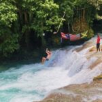 Ocho Rios: Blue Hole and Secret Falls Sightseeing Tour - Transportation and Group Size