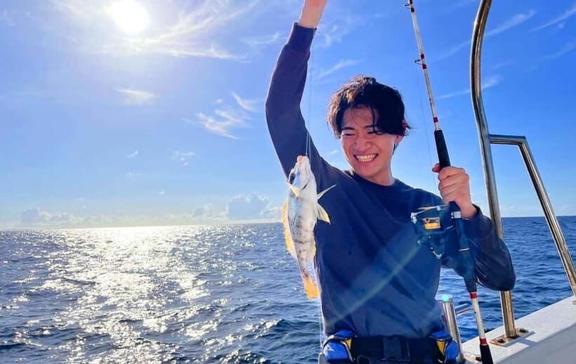 Okinawa: 1/2-Day Private Sea Fishing Charter, Naha w/Pickup - The Boat Ride and Scenic Views