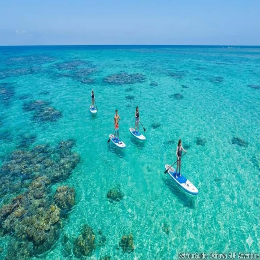 Okinawa: Emerald Sea SUP Tour with GoPro Photos - A Deep Dive into the Okinawa SUP Experience