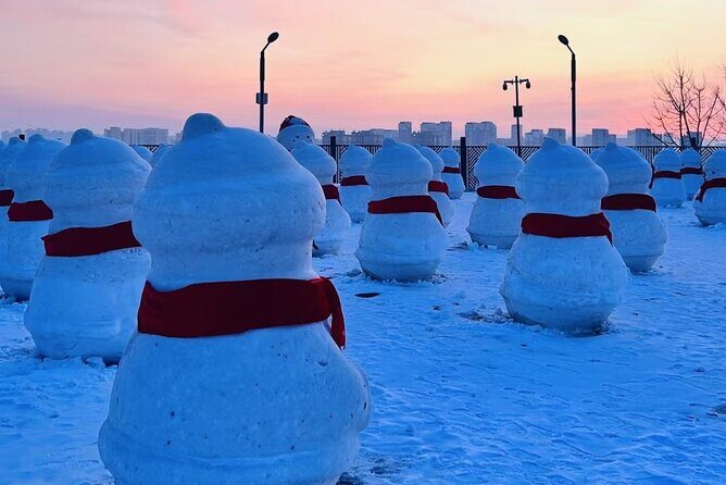 One Day Harbin Winter Expedition Jingpo Lake Sunrise and Fishing - A Deep Dive into the Jingpo Lake Winter Expedition