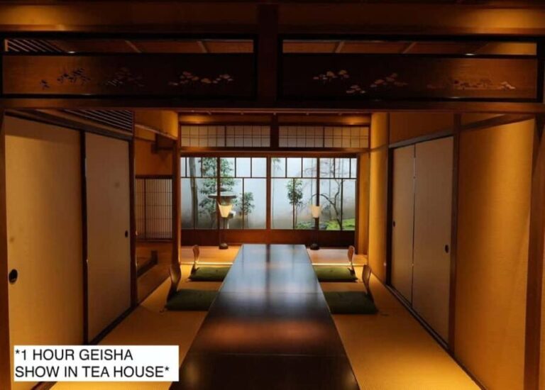 One Hour Geisha Show in Kyoto - Why This Tour Is Worth Considering