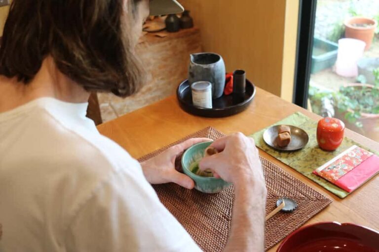 Onomichi: Private Matcha Workshop in Mukaishima Tachibana - A Closer Look at the Experience