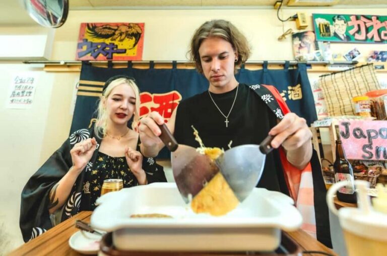 Osaka: Okonomiyaki Street Food Cooking Class in a Happi - Deep Dive: Why This Class Offers Good Value