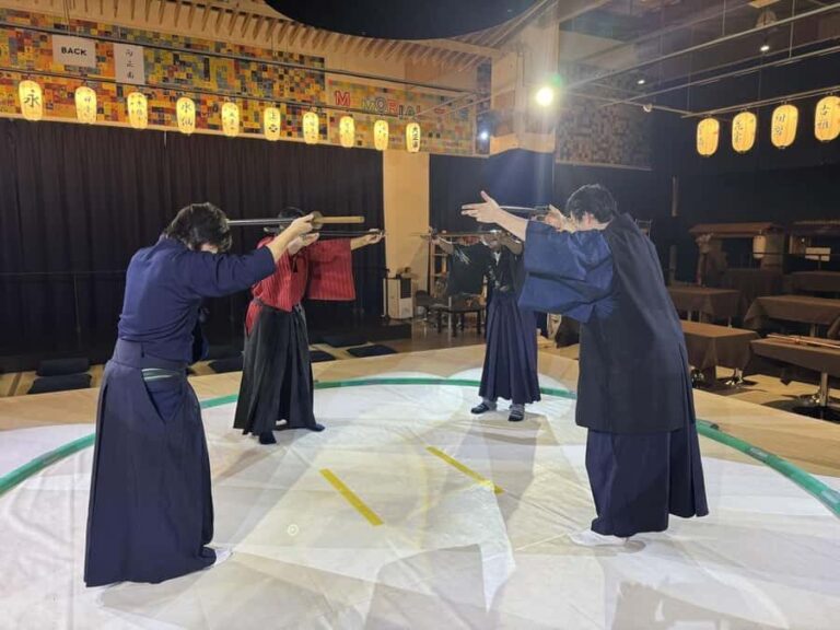 Osaka: Samurai Show & Experience with Wagyu Sukiyaki Option - What to Expect from the Samurai Show & Experience