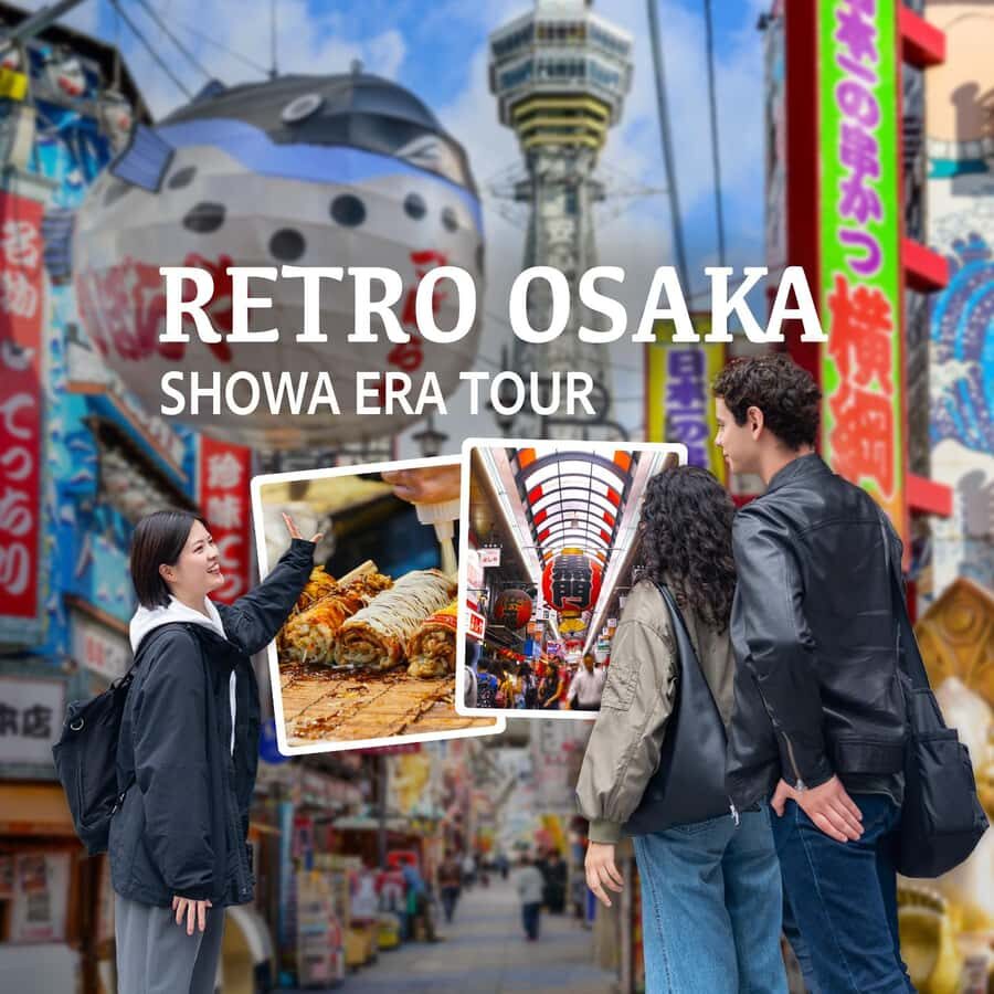 Osaka: Shinsekai, Tsutenkaku & Showa Vibes Walking Tour - The Itinerary Breakdown