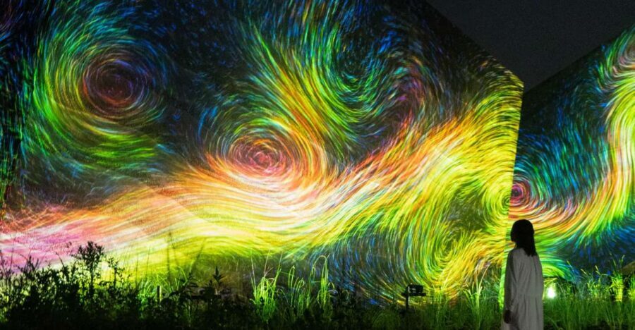 Osaka: teamLab Botanical Garden Entry Ticket - The Art and Light Installations