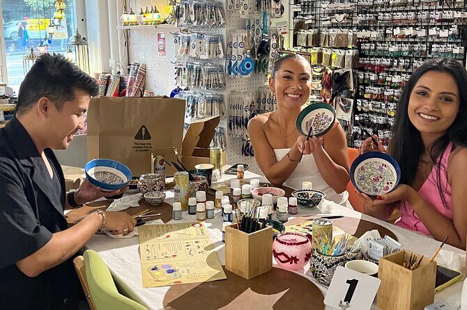 Paint and Sip Classes Melbourne: Ceramic Plates & Bowls - Who Will Love This?