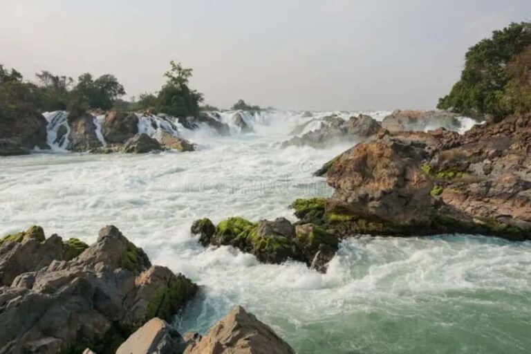 Pakse: Khone Phapheng Waterfall Day Tour with Lunch & Dinner - The Scenic Drive and Market Visit