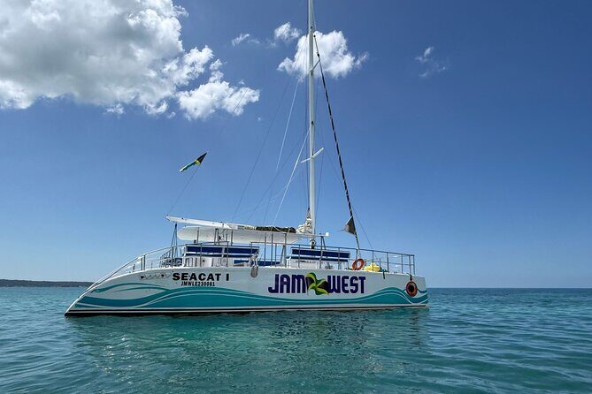 Party Catamaran Sunset Ricks Cafe Negril Open Bar and DJ - The Sum Up