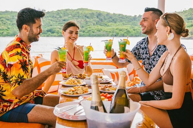 Pattaya Sunset Yacht 3 Island Tour with Buffet and Snorkeling - What to Expect on Board