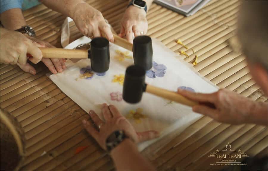 Pattaya: Thai Thani Cultural Village Bag Designing Workshop - The Experience Environment and Practical Details