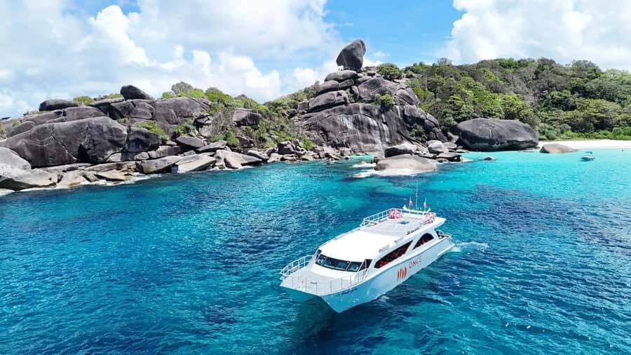 Phang Nga: Similan 4 Islands Day Trip with Dinner & Transfer - Transportation, Group Size, and Overall Logistics