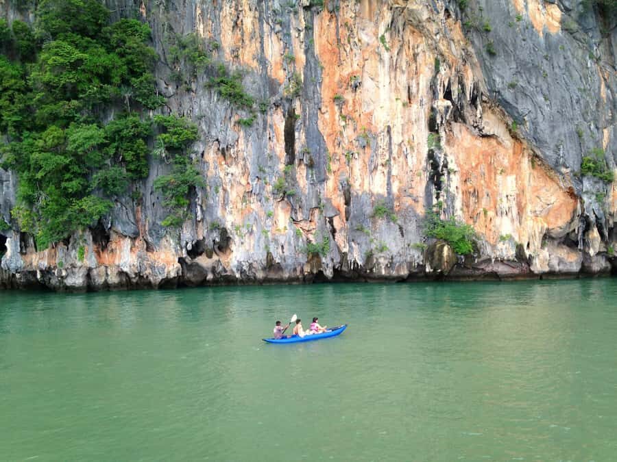 Phangnga Bay Tour by Traditional Boat with Andaman Sea Kayak - Kayaking Through Hidden Caves and Lagoons  