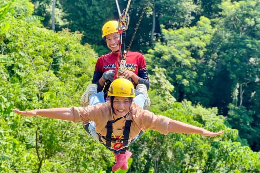 Phuket: Hill Top Zipline and ATV Adventure in Kamala - Exploring Phuket’s Largest Rainforest Zipline