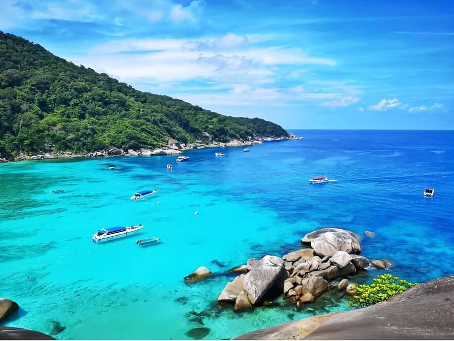 Phuket: Similan Islands Snorkeling Day Trip by Catamaran - Transport, Timing, and Group Size
