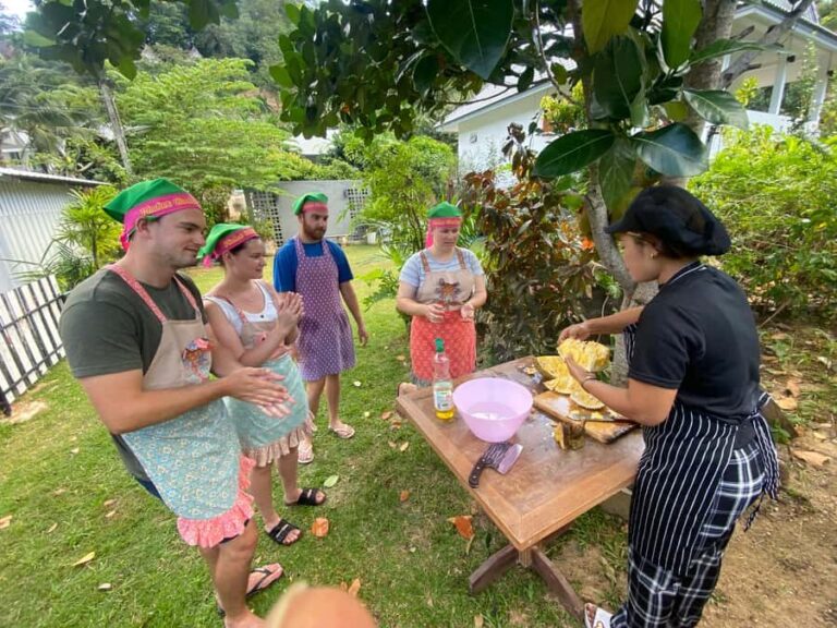 Phuket: Thai Cooking Class with local Market and Garden Tour - The Itinerary Breakdown: Step-by-Step