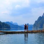 PRIVATE BOAT Cheow Lan Lake tour with Diamond Cave and Kayak - The Arrival at Cheow Lan Lake