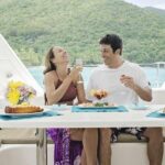 Private, Luxury Virgin Islands Sunset and Champagne Cruise for Twelve Guests - Stop 2: Sailing Past St. John