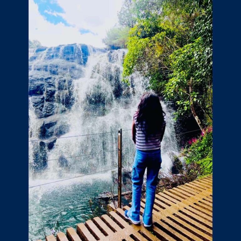 Private Motorbike Passenger Ride to World's End |From Ella - Arriving at Horton Plains National Park