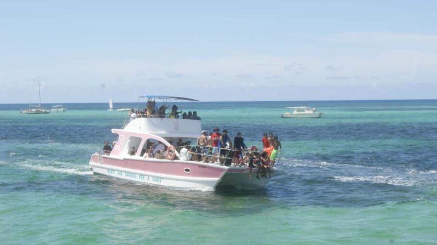 Punta Cana: Private Party Boat with Slide and BBQ - Detailed Breakdown of the Itinerary