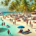 Punta Cana: Saona Island Catamaran Open Bar / Food Hotel Pickup - Food and Drinks