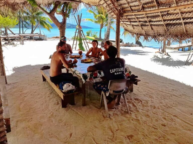 Raiatea: Boat tours and swimming around Tahaa Island. - Exploring the Itinerary in Detail