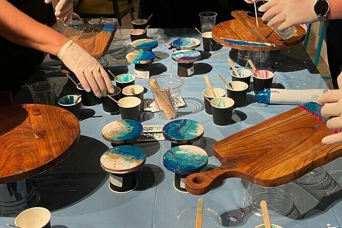 Resin Art Classes Melbourne: Cheeseboards & Coasters - What You Can Expect from the Resin Art Workshop