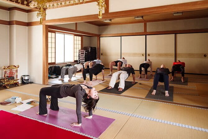 Sacred Temple Yoga Experience in Japan - Journey Through the Kyoto Sacred Temple Yoga Experience