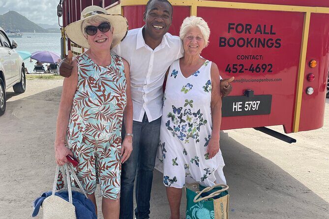 Saint Lucia Beach Tour with Free Entry - The Sum Up