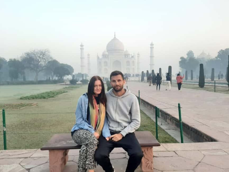 Same-Day Agra Escape: Witness the Taj Mahal & Agra Fort - Visiting the Taj Mahal