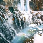 Sapporo:Asahiyama Zoo,Shirahige Waterfall&Blue Pond Day Trip - Visiting Shirahige Waterfall: Nature’s Cascading Art