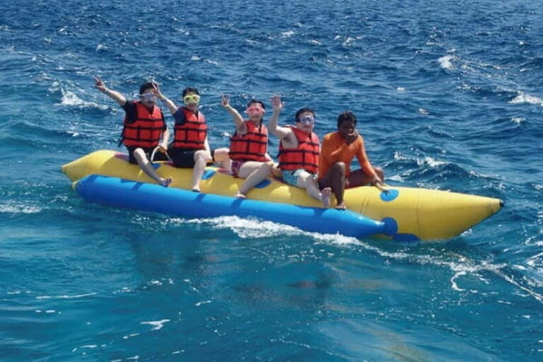 Semporna: Half-Day Timbun Mata Island Tour with Water Sports - Water Sports Galore: Parasailing, Jet Skiing, Banana Boat Rides